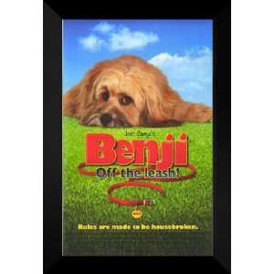  Benji Off the Leash 27x40 FRAMED Movie Poster   A 2004 