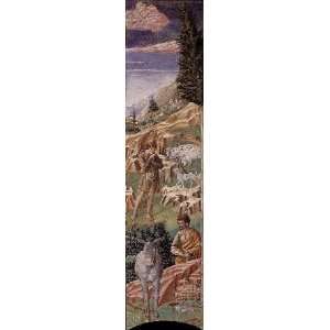  wall of the apse), By Gozzoli Benozzo 