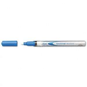  Pentel® Outline MarkerTM MARKER,OUTLINE,MED,BE 47225 