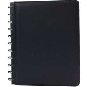  Rollabind Faux Leather Cover Letter Size Navy Notebook 