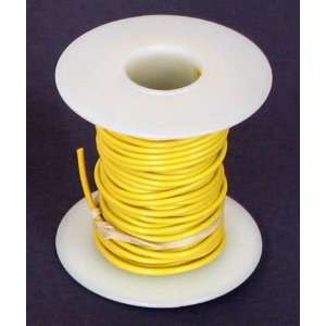  20 Ga YELlow Hook Up Wire, Str 25 Electronics