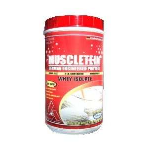  Muscletein Whey Isolate 2lb   Chocolate Health & Personal 