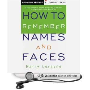  How to Remember Names and Faces (Audible Audio Edition 