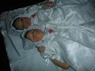 Lifelike Fantastic solid silicone12reborn baby nice Twins doll  # 2 