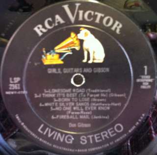   guitars & LP VG LSP 2361 Vinyl 1961 Living Stereo DG 1s/1s  
