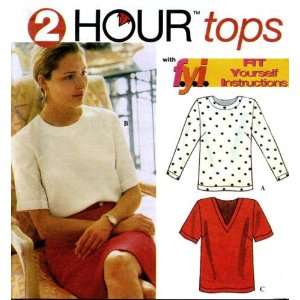  Simplicity Sewing Pattern 9086 Misses 2 Hour Pullover 