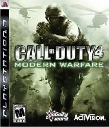 PLAYSTATION PS3 GAME CALL OF DUTY 4 MODERN WARFARE NEW 047875830813 