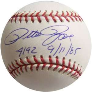   Baseball   with 4192 91185 Inscription