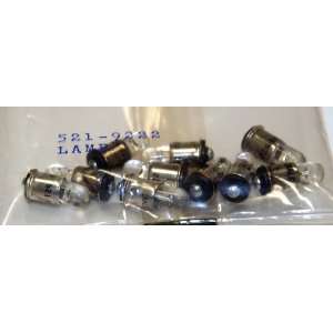 10) Pack of Dialco #521 9222 5 Volt T 1 3/4 Midget Flanged Base LED 