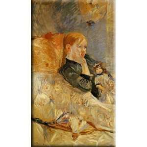   Doll 17x30 Streched Canvas Art by Morisot, Berthe