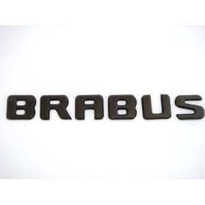  Brabus Black Matte Trunk Emblem Automotive