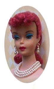 Jewelry Barbie Vintage Cream 3 Strand Necklace Set  