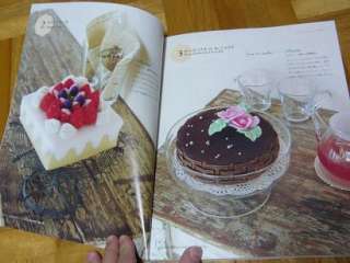Japanese Book“FELT Craft Pattern”Cake Cookies KAWAII #3  