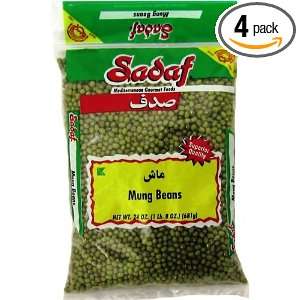 Sadaf Mung Beans, 24 Ounce (Pack of 4) Grocery & Gourmet Food