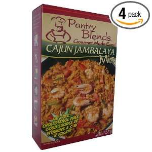Pantry Blends Cajun Jambalaya Mix, 7.6 Ounce Boxes (Pack of 4)  