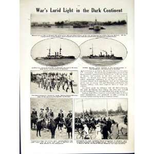  1914 15 WORLD WAR INDIAN SOLDIERS FRANCE SHIP FOX BOER 