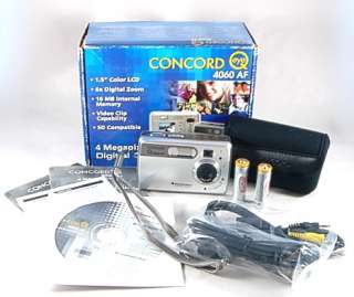 Concord Camera Eye Q 4060AF 4060 AF Digital Camera NEW 0047007011516 