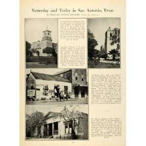 1920 Article San Antonio Texas Architecture Historic San Jose Spanish 