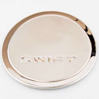new 2005 2010 suzuki swift stainless steel fuel cap tank cover