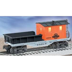   Grande Work Caboose LIGHTED Work Boom D&RGW Halloween Toys & Games