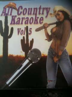 2010 ALL COUNTRY KARAOKE VOLUME #5 CDG 16 AWESOME SONGS  