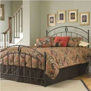   Group Bellamy Metal Poster Bed in Hammered Brown Furniture & Decor