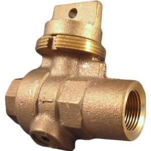 AY McDonald 3/4 6005 Series Stop and Waste Valve with Threaded Top
