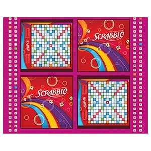  Scrabble Panel Fabric Arts, Crafts & Sewing