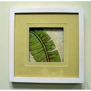  Palm Banana Leaf Wall Art Shadow Box
