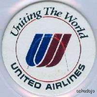 UNITED AIRLINES #A Pogs*Set Of 2*Pog  