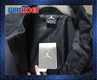 2011 Nike Air Jordan Retro XI 11 Jacket Grey Black 437314 010 polo 