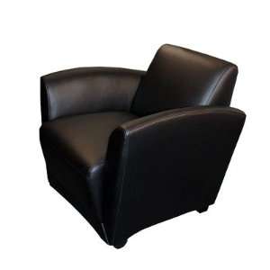  Santa Cruz Leather Mobile Lounge Chair Color Almond 