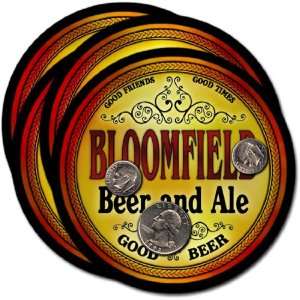  Bloomfield , VT Beer & Ale Coasters   4pk 