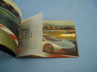 McLaren MP4 12C Brochure **BRAND NEW PERFECT CONDITION**  