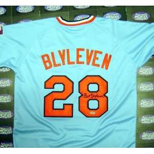  Bert Blyleven Autographed/Hand Signed Baseball Jersey 