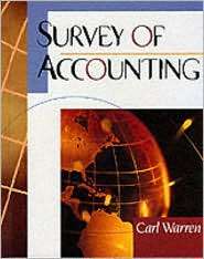 Survey of Accounting, (0538870850), Carl S. Warren, Textbooks   Barnes 