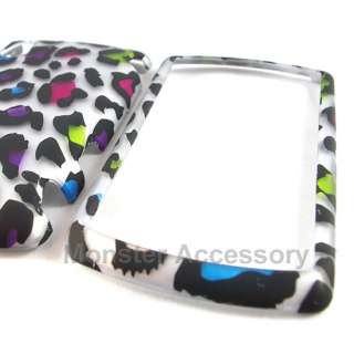 Rainbow Leopard Hard Case Cover For Sony Ericsson Xperia Play