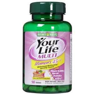  Your Life  Womenss Multi 45+, 90 tablets Health 