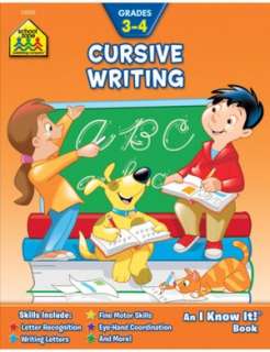   Cursive Writing Grades 3 4 by Carolyn Dwyer, School 