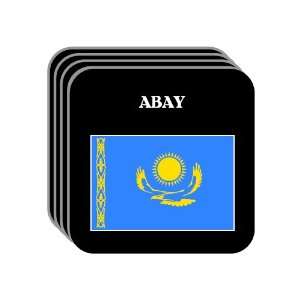 Kazakhstan   ABAY Set of 4 Mini Mousepad Coasters