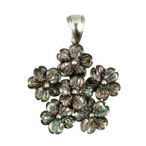  Spring Splendor in Abalone Shell Pendant Jewelry