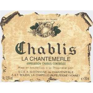  Boudin Chablis La Chantermerle 2009 Grocery & Gourmet 