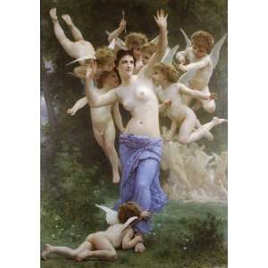    Acrylic Fridge Magnet Bouguereau Le guepier