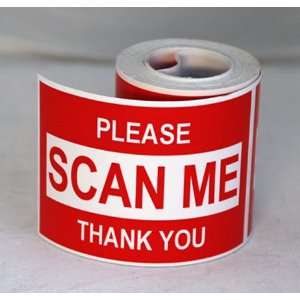   2x3 Please Scan Me Mailing Shipping Labels Stickers