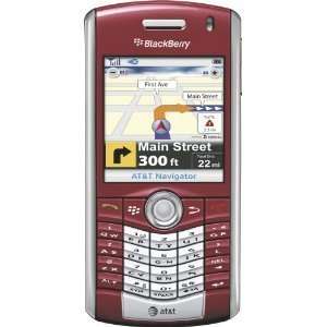  RED At&t OEM Rim Blackberry 8110 Pearl Original Complete 