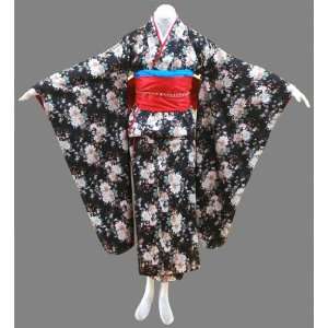 Japanese Anime Jigoku Shojo Cosplay Costume   Enma Ai Kimono 1st Ver 