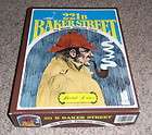 221B BAKER STREET Detecive Board Game John Hansen 1977 COMPLETE + Free 