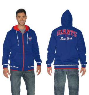 New York Giants First Pick Full Zip Hooded Sweatshirt  
