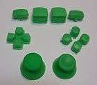 PS3 button kit lime green