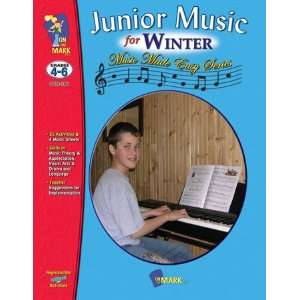  On The Mark Press OTM506 Junior Music for Winter Gr. 4 6 Toys & Games